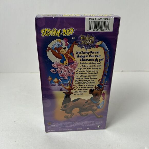 VHS Scooby-Doo in Arabian Nights 1999 Slipsleeve - Picture 4 of 6